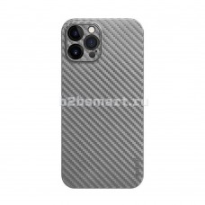 Чехол Apple iPhone 12-ProMax Memumi Carbon PC белая