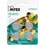 Батарейка CR2032 Mirex (4шт)