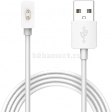 Кабель USB - Xiaomi MiWatch/MiBand; белый