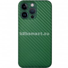 Чехол Apple iPhone 13 Pro Max K-DOO AIR Carbon зеленая